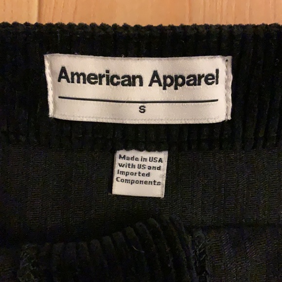 Black corduroy skirt - Picture 2 of 2